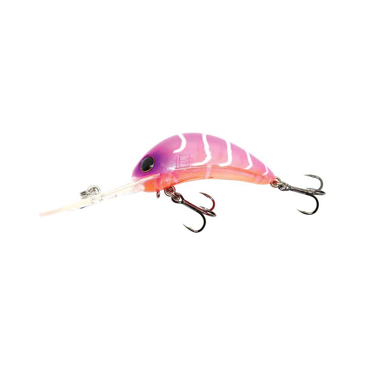 Barambah B60 Hard Body Lure 60mm Candy Shrimp, Candy Shrimp, bcf_hi-res