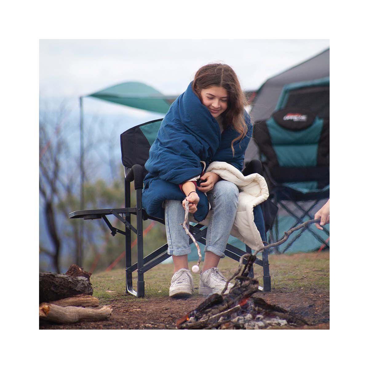 Darche Kozi +5C Junior Sleeping Bag, , bcf_hi-res