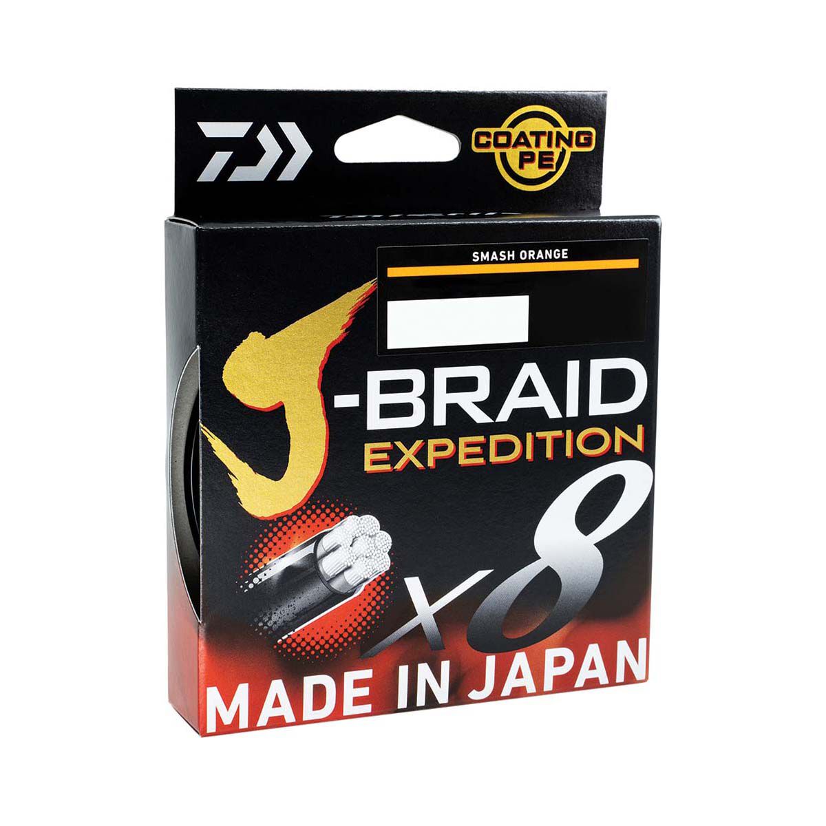 Daiwa J-Braid Expedition Braid Line Orange 300m, , bcf_hi-res