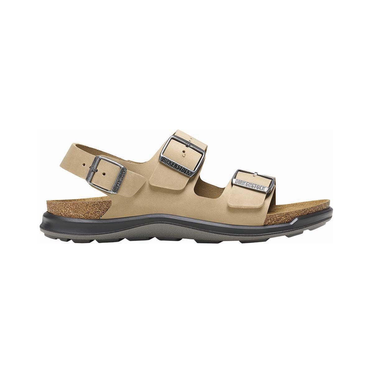 Birkenstock Women's Milano Cross Town Sandals, Tobacco Brown Oil, bcf_hi-res