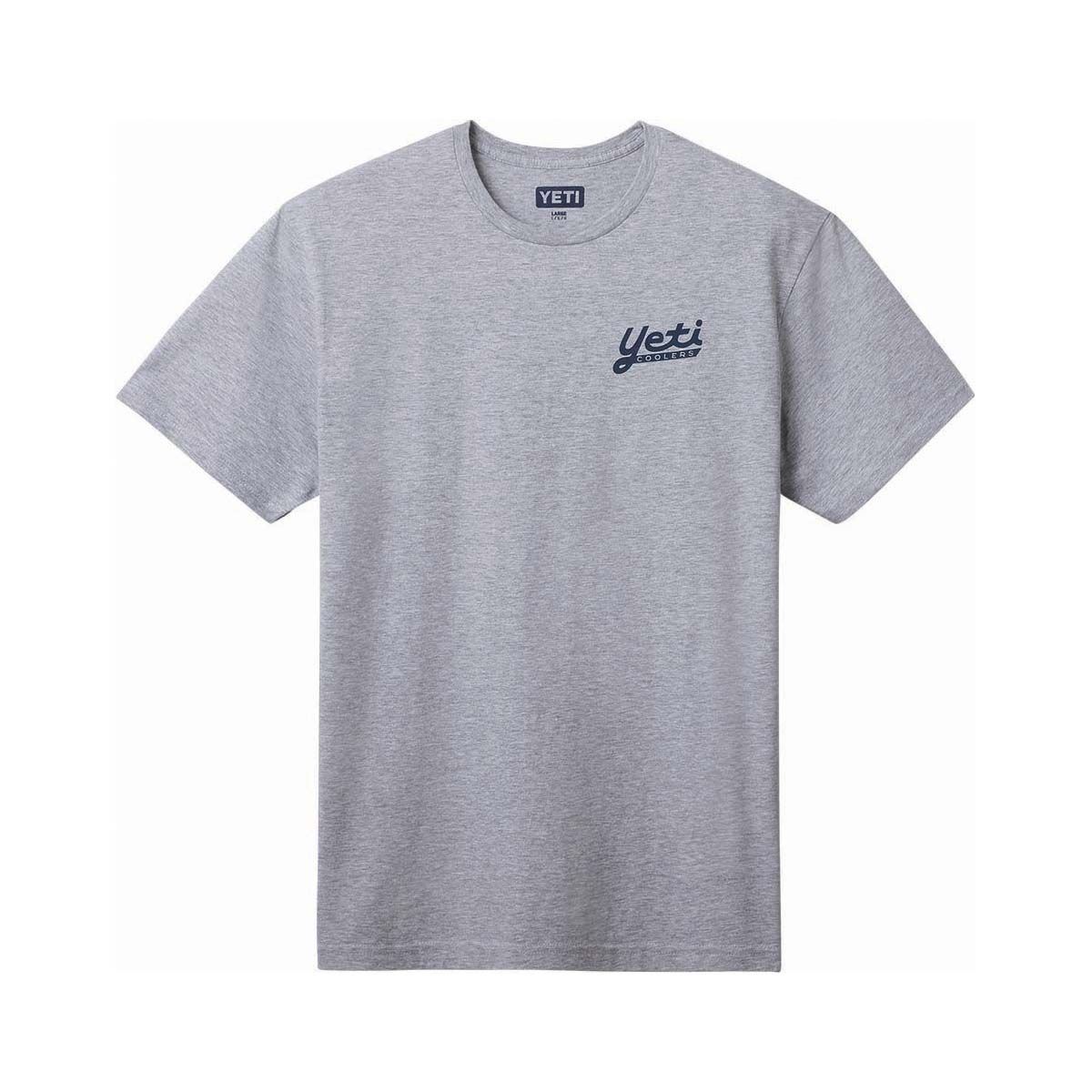 YETI Coolers&reg; Men&rsquo;s Wildly Stronger Short Sleeve Tee Grey S, Grey, bcf_hi-res