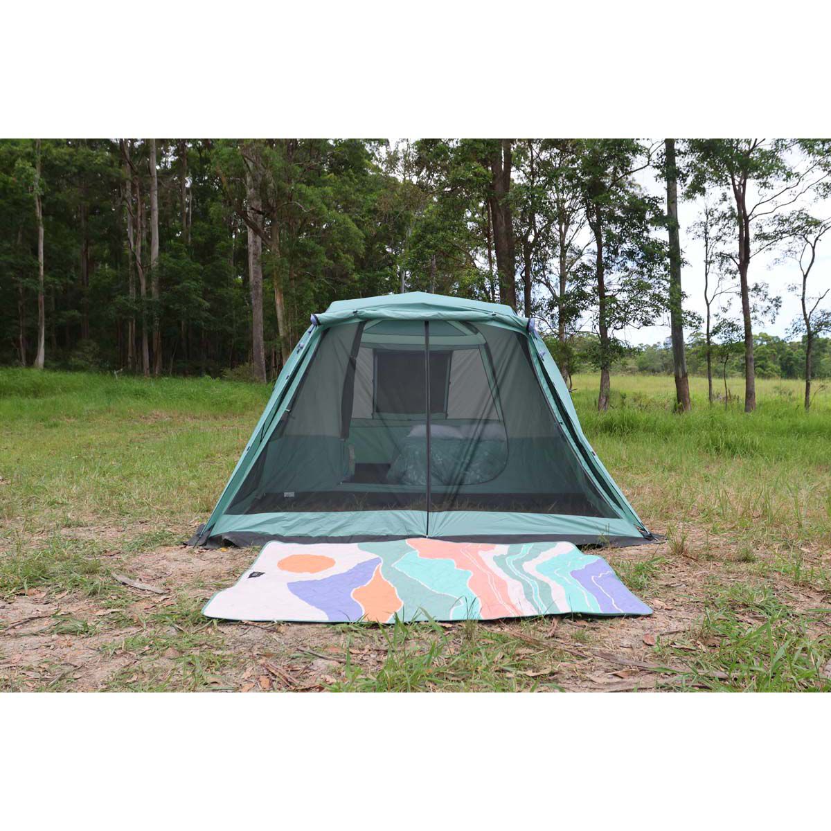 earth by Wanderer&reg; Sunset Recycled Fabric Picnic Blanket, , bcf_hi-res