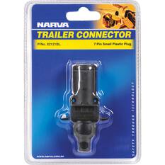 Narva 7 Pin Small Round Plastic Trailer Plug, , bcf_hi-res