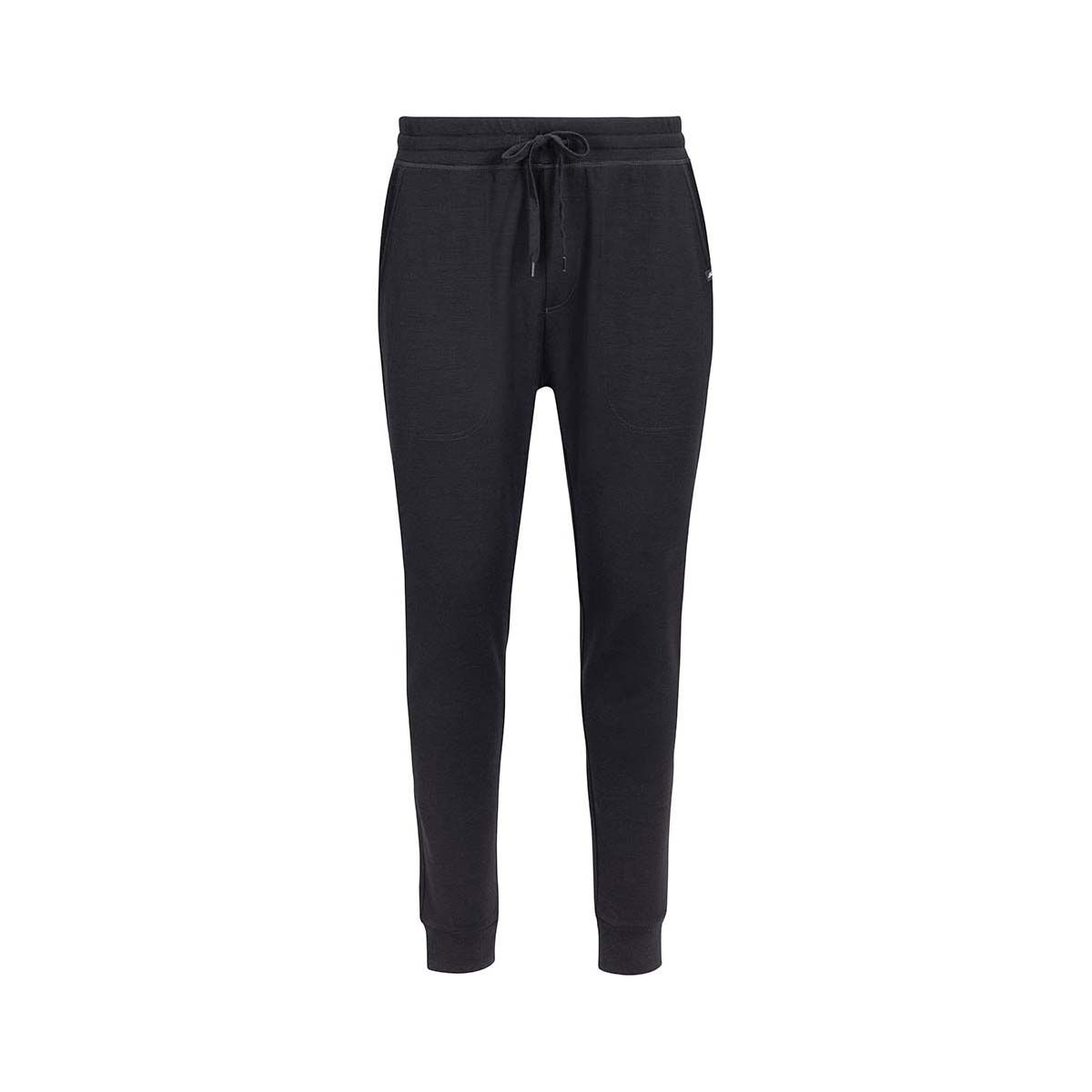 Macpac Men's Merino Trackpants Black S, Black, bcf_hi-res