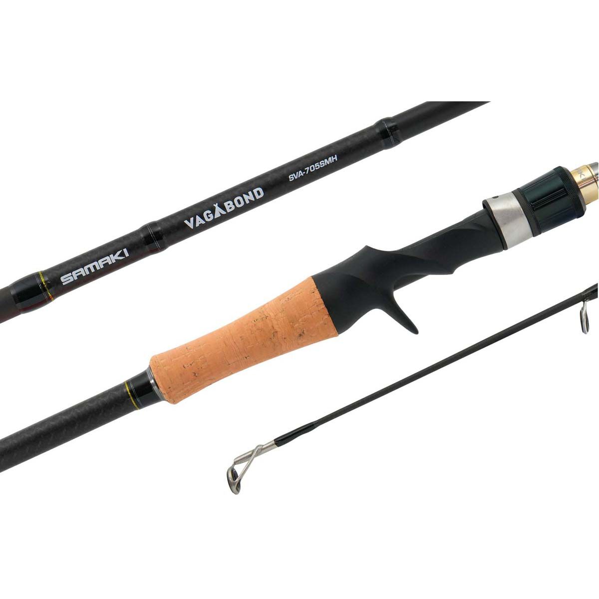 Samaki Vagabond Baitcaster Travel Rod, , bcf_hi-res
