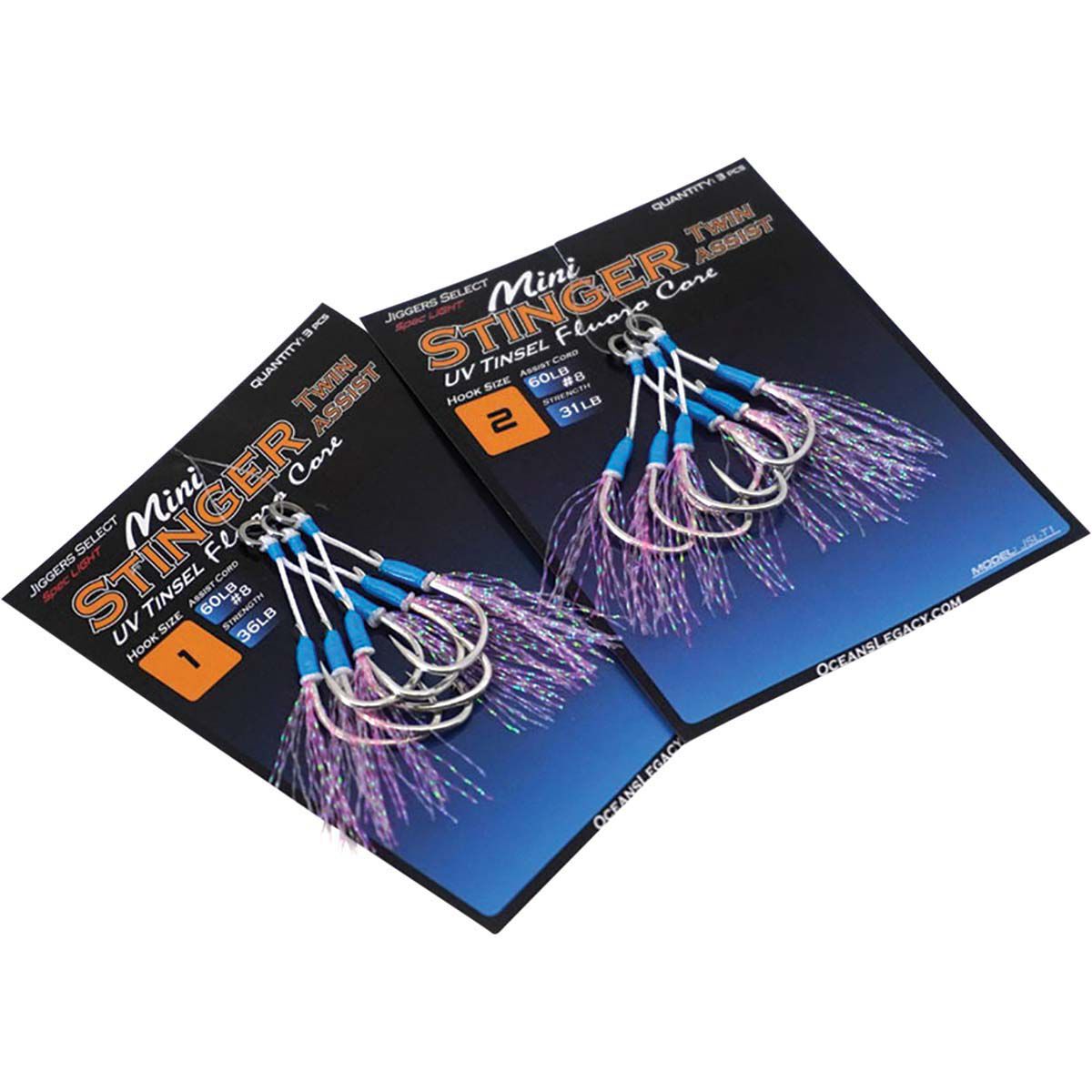 Ocean's Legacy Mini Stinger Twin Assist Hook, , bcf_hi-res