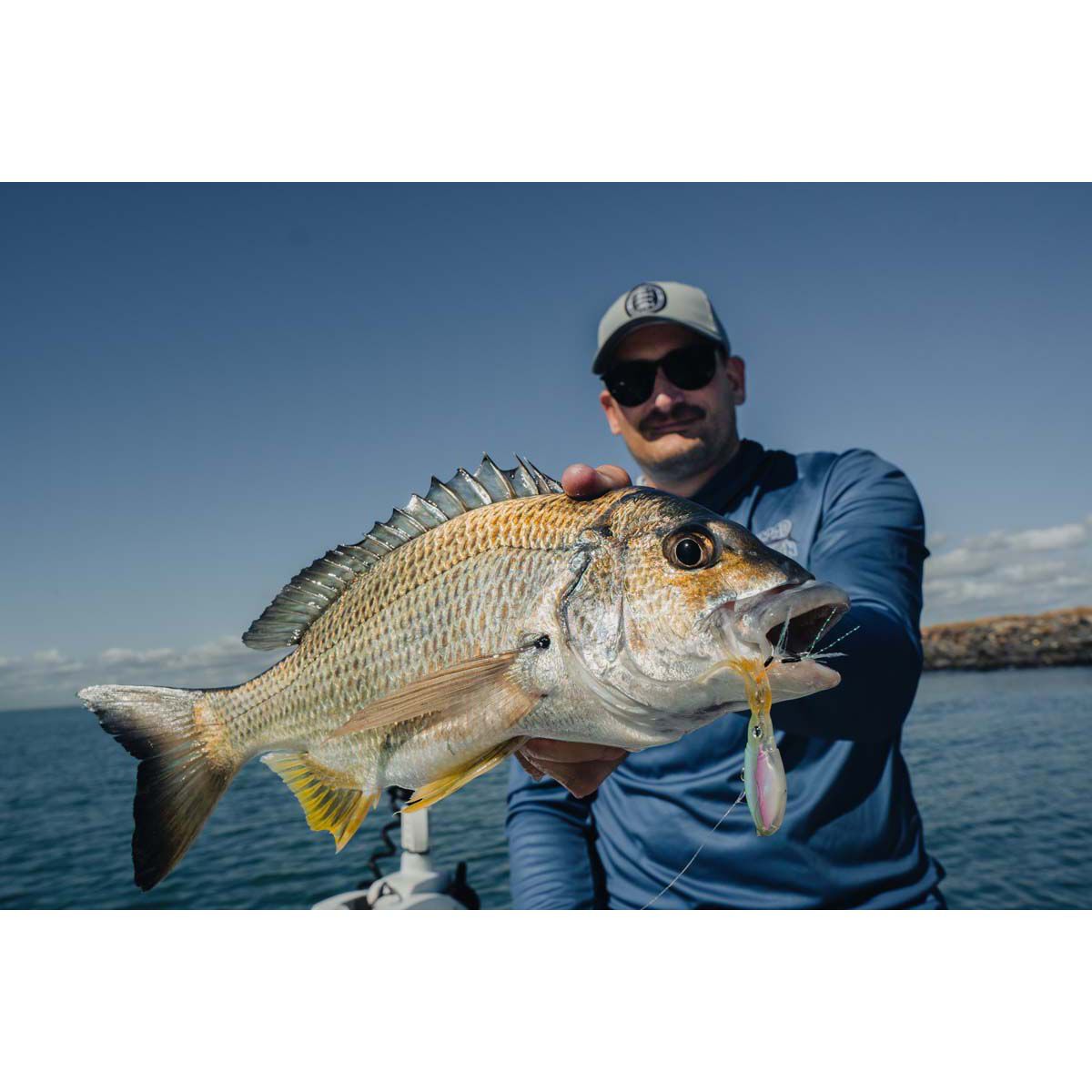 Nomad Squidtrex Vibe Lure 75mm Tiger, Tiger, bcf_hi-res