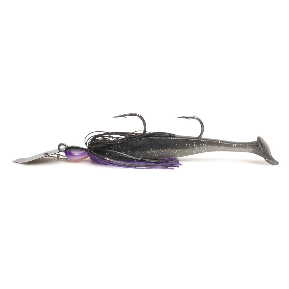 ZMan Big Blade Chatterbait Lure 3/4OZ Purple Black, Purple Black, bcf_hi-res