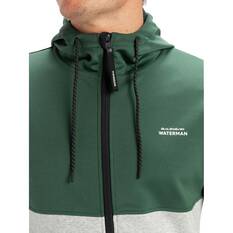 Quiksilver Men’s Burnz Zip-Up Hoodie, Forest, bcf_hi-res