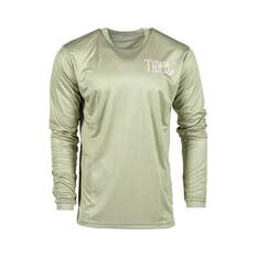 Tide Apparel Men's Angler Fishing Shirt Light Olive S, Light Olive, bcf_hi-res