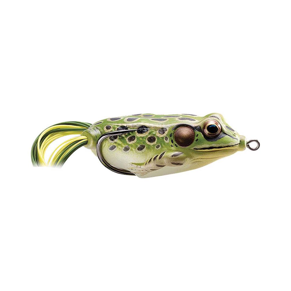 Livetarget Hollow Body Frog Surface Lure 2.25in Green Yellow