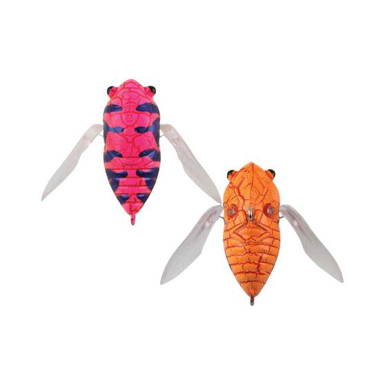 Atomic Hardz Cicada Surface Lure 35mm Snake Pink Tiger, Snake Pink Tiger, bcf_hi-res