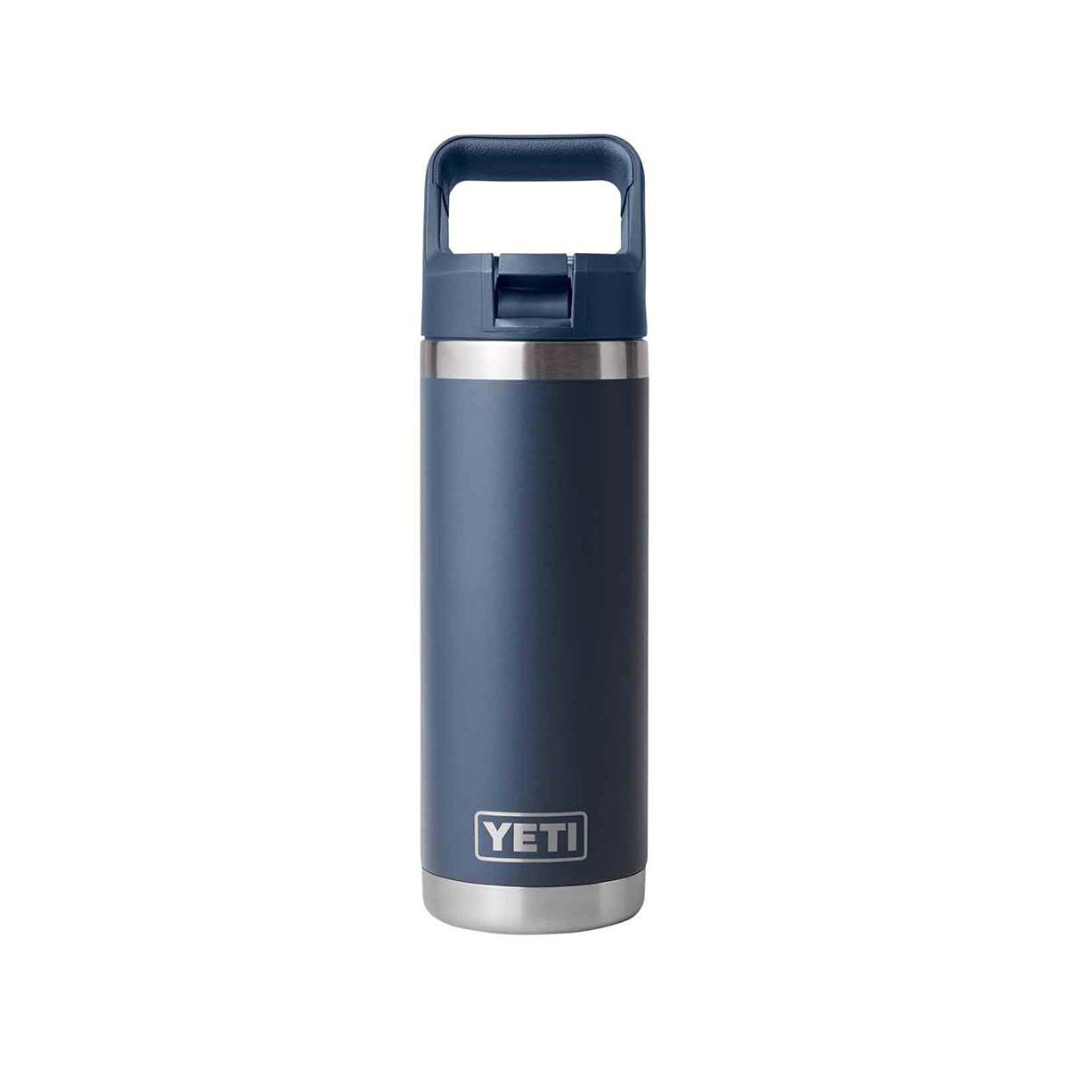 Yeti Rambler Straw Bottle 18 oz (532 ml) Navy, , bcf_hi-res