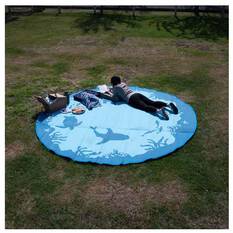 Affordable Camping Mats Round Outdoor Mat 3m Coral Reef, , bcf_hi-res