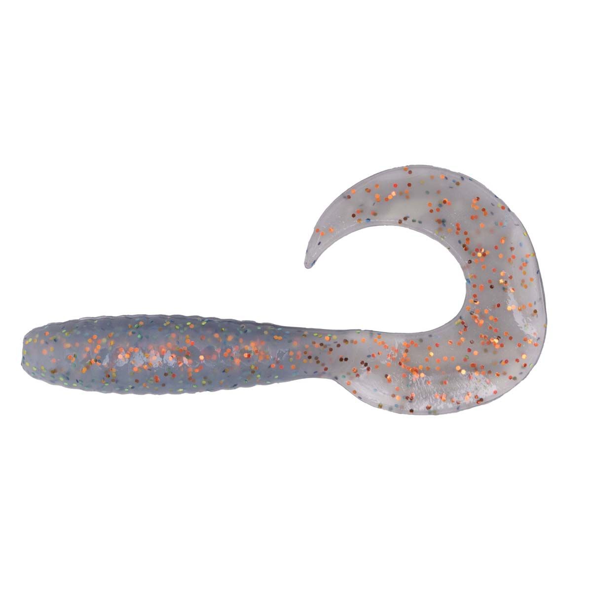 Berkley Gulp! Grub Soft Plastic 2.5in Trans Black Gold, Trans Black Gold, bcf_hi-res