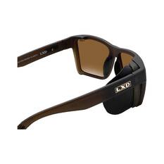 LXD Men’s Caspian Polar Sunglasses Matt Brown with Brown Lens, , bcf_hi-res