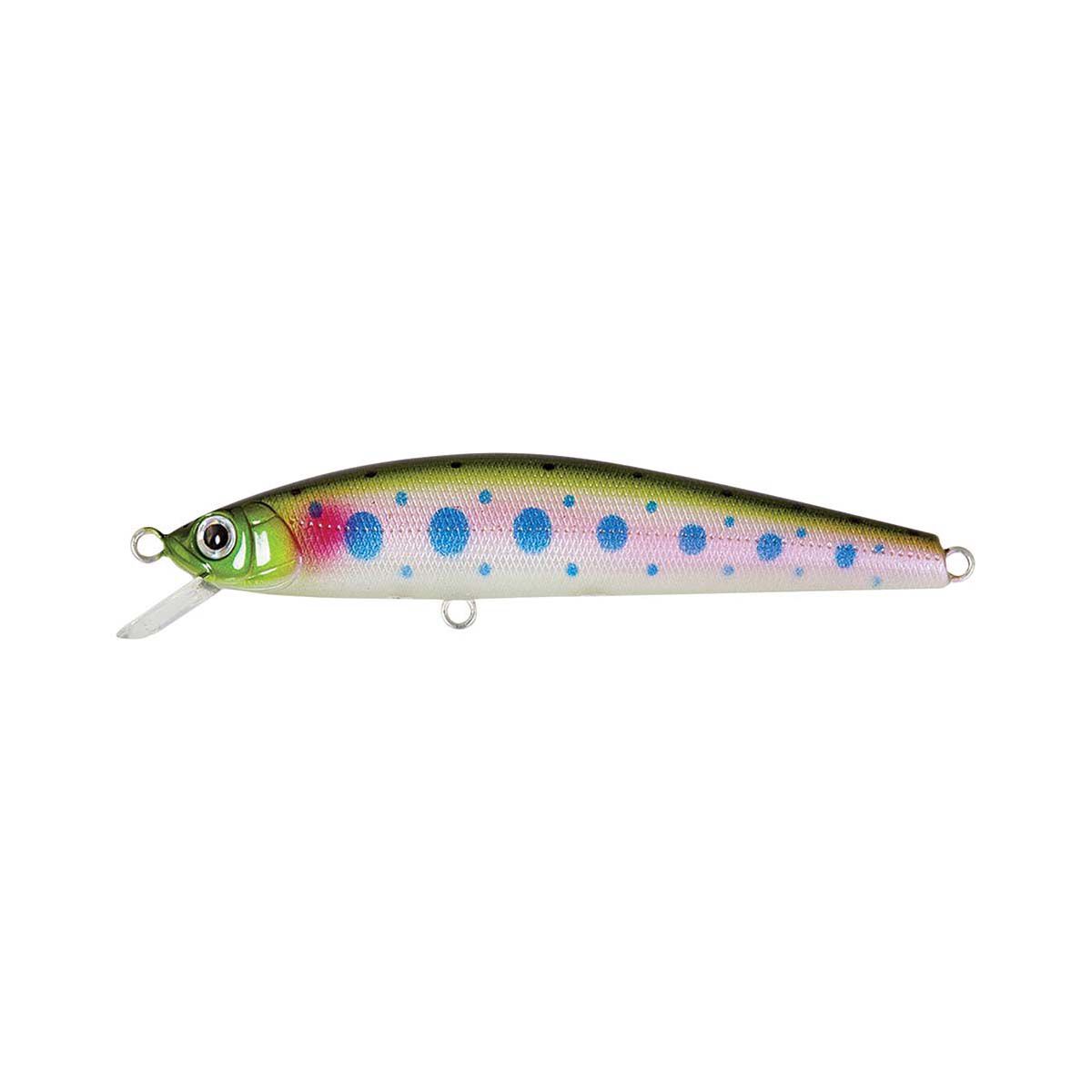 Atomic Hards Jerk Minnow Hard Body Lure 80mm Rainbow Trout BCF