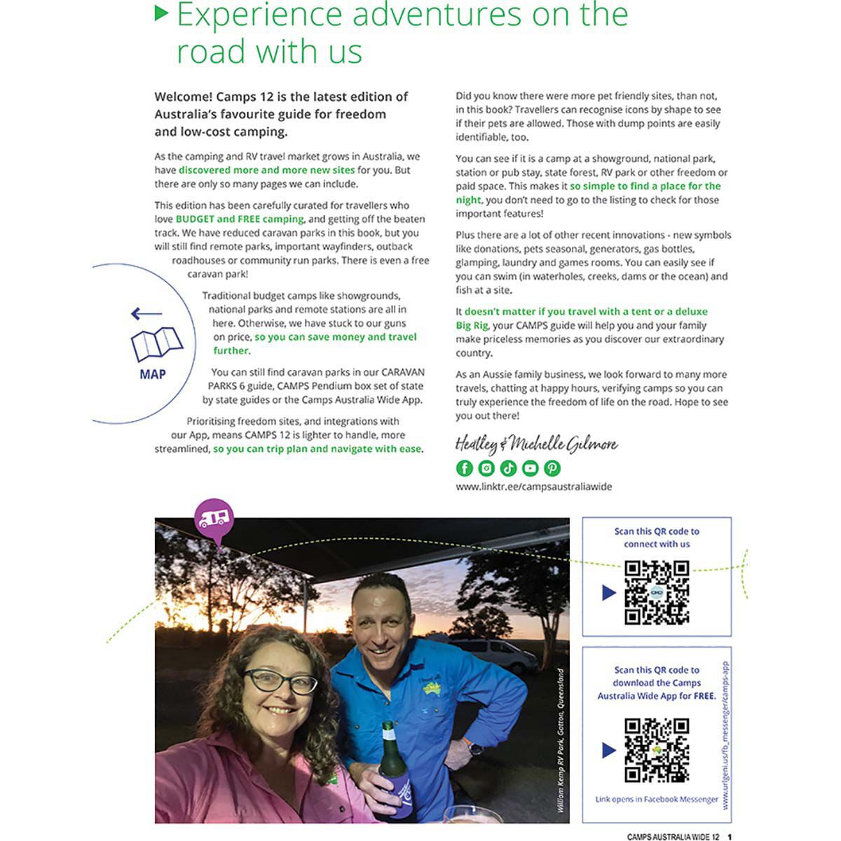 Camps 12 Australia Wide Free & Budget Campsite Book - B4 Easy to Read, , bcf_hi-res