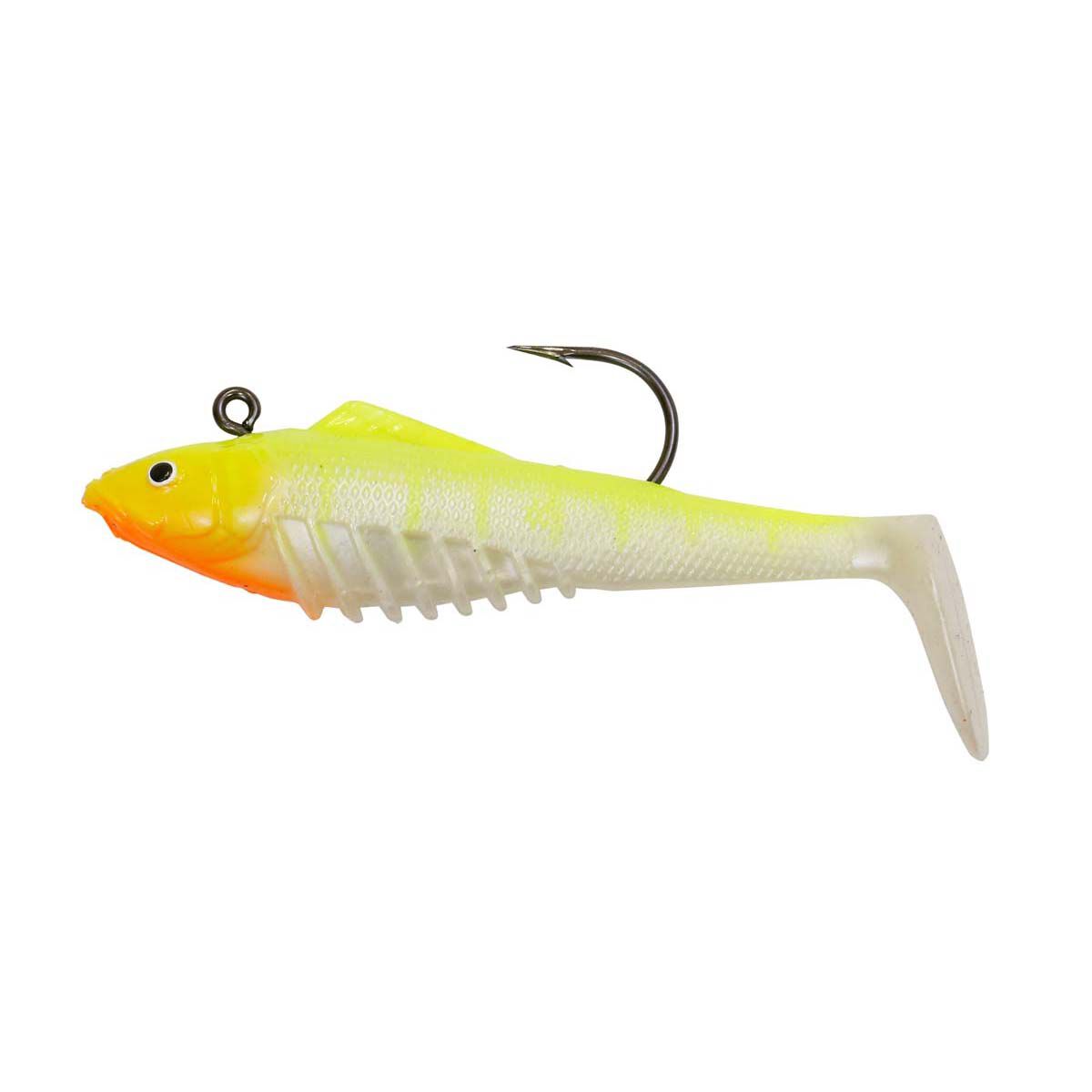 Squidgies Slick Rig Soft Plastic Lure 80mm New Neon, New Neon, bcf_hi-res