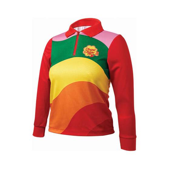 Chupa Chups Youth Fishing Shirt, Red, bcf_hi-res