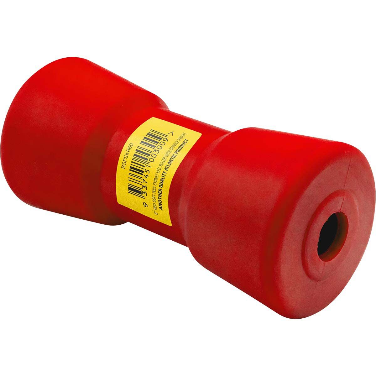 Atlantic Trailer Roller 6&rdquo; Soft Poly Sydney Keel Roller Red, Red, bcf_hi-res