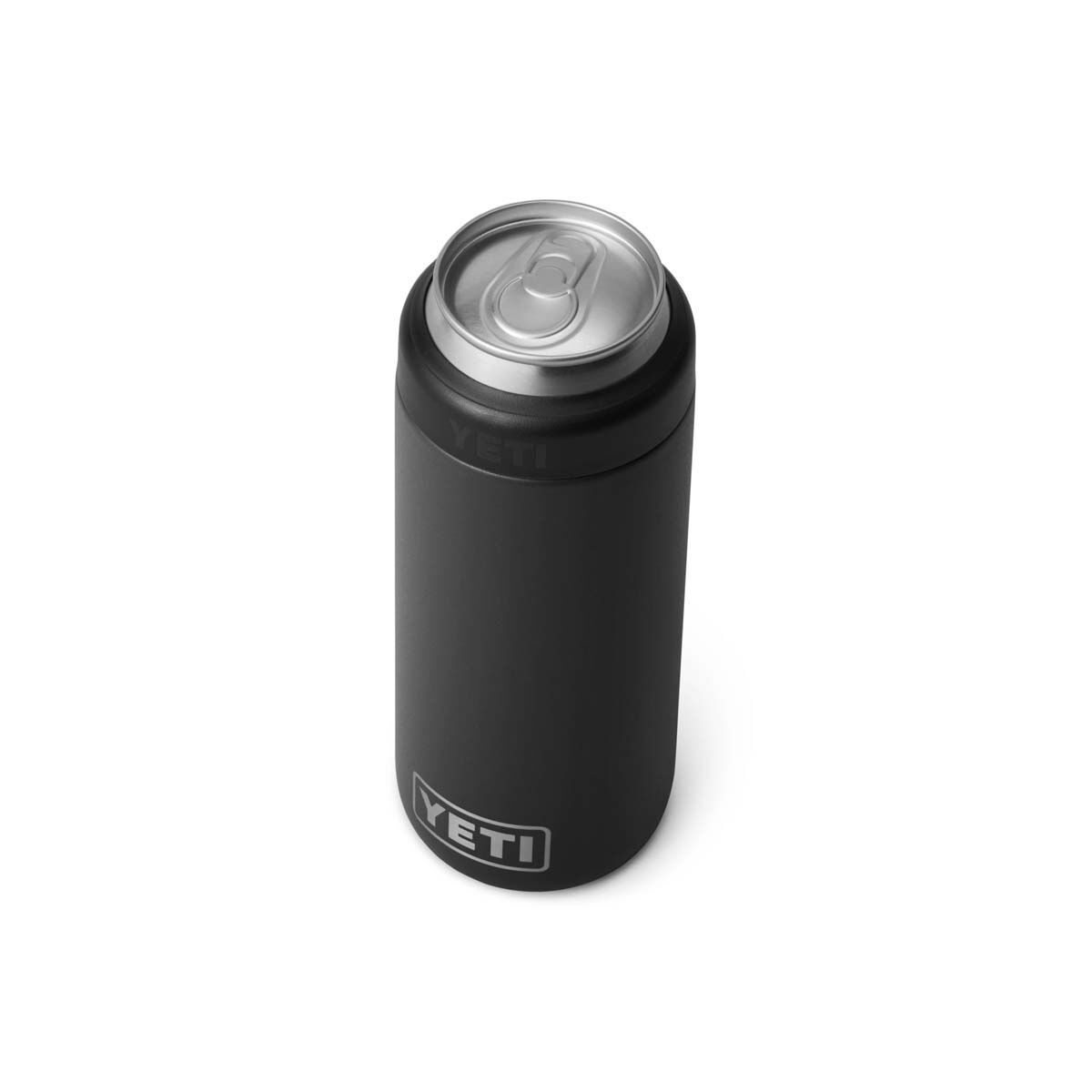 YETI&reg; Rambler&reg; Colster&reg; Slim Can Cooler (355ml) Black, Black, bcf_hi-res