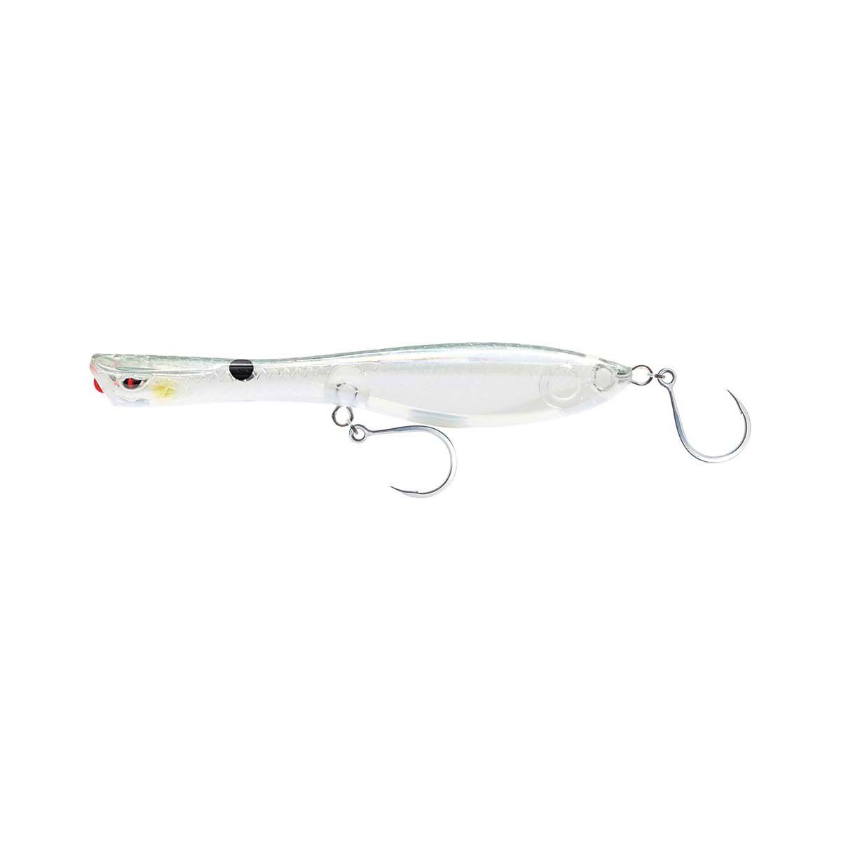 Nomad Dartwing Surface Stickbait Lure 13cm S Holo Ghost Shad BCF