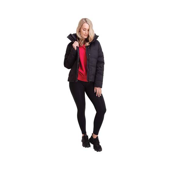Macpac Women's Narvi Down Puffer Jacket, Black, bcf_hi-res