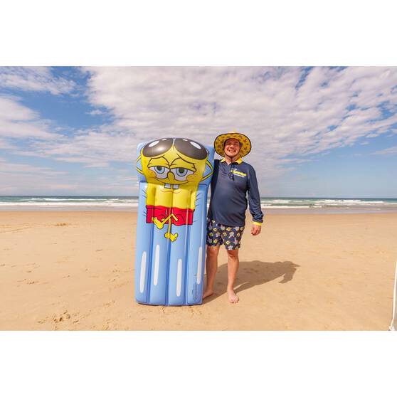 SpongeBob Lounger Pool Inflatable, , bcf_hi-res
