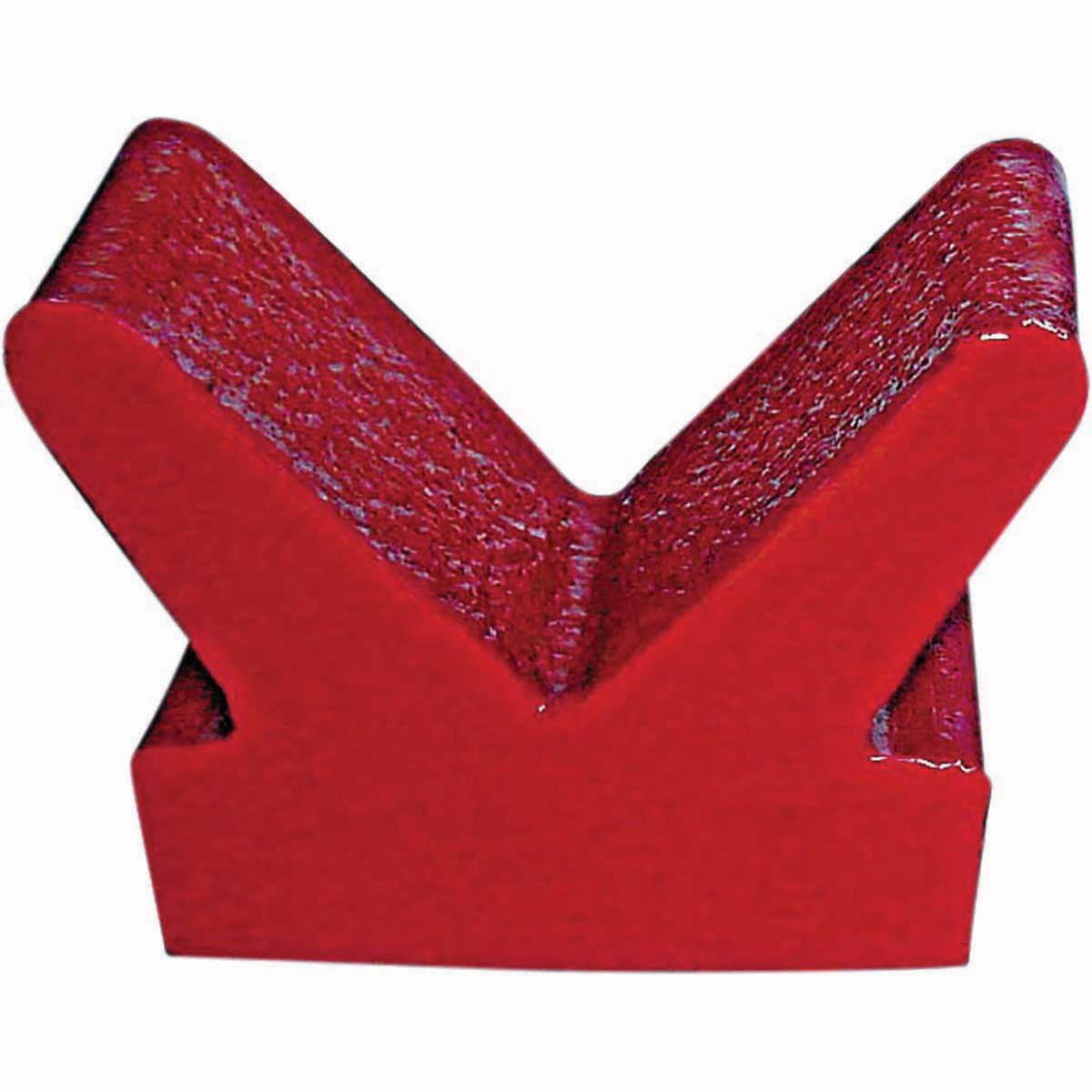 Viking Trailer Red Polyurethane V Block 4", , bcf_hi-res