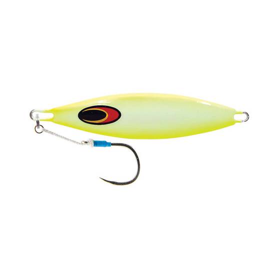Nomad Buffalo Jig Lure 230g Chartreuse White Glow, Chartreuse White Glow, bcf_hi-res