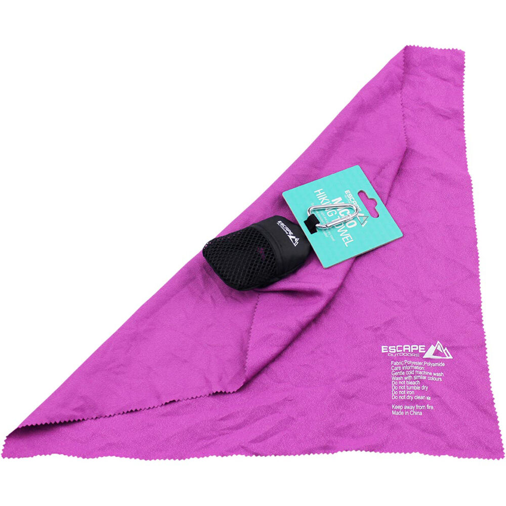 Escape Outdoors Micro Hiking Towel Purple S BCF