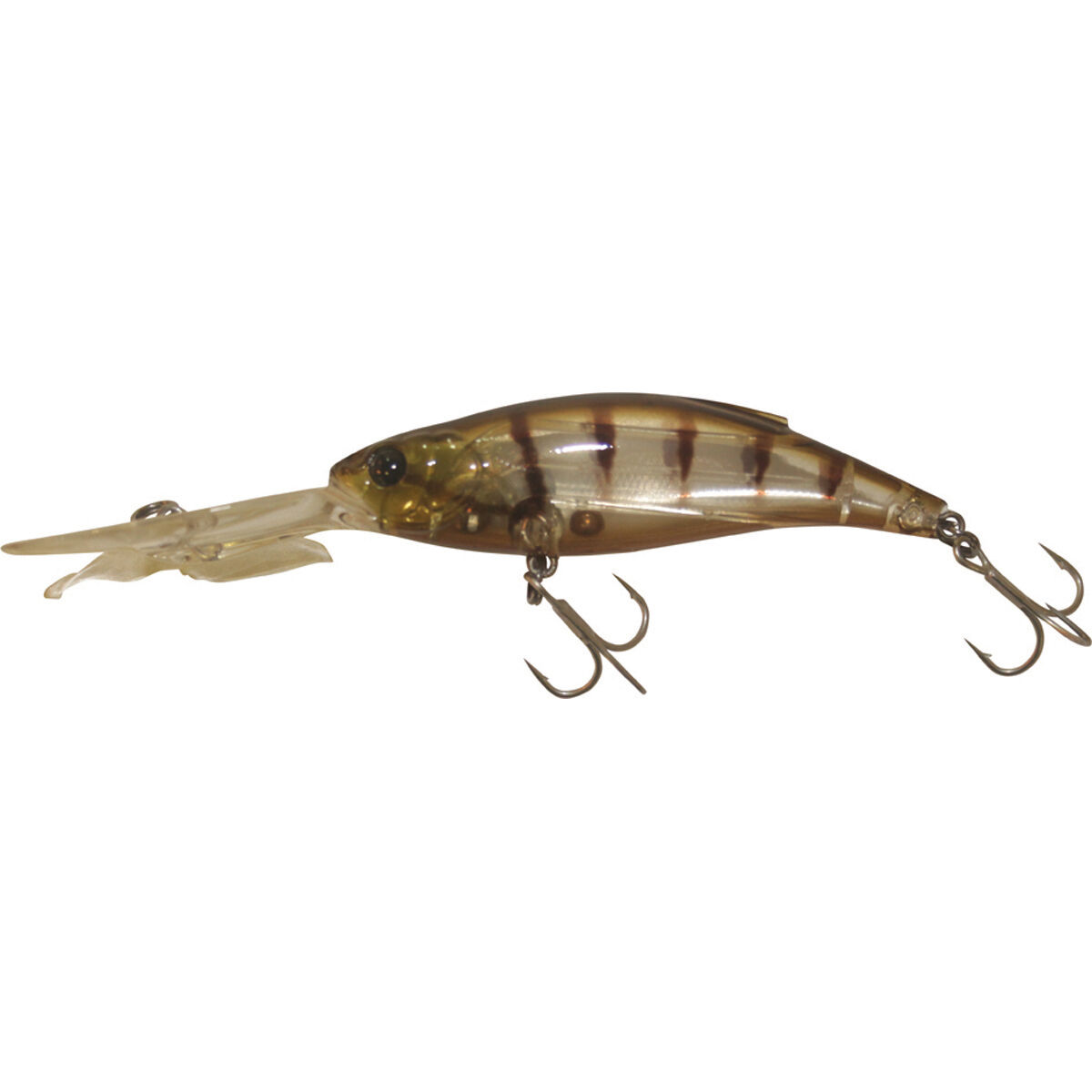 Atomic Hardz Shiner Double Deep Hard Body Lure 75mm Tims Prawn, Tims Prawn, bcf_hi-res