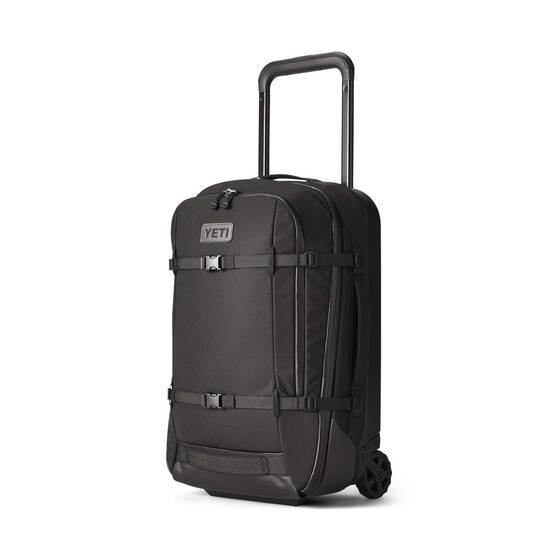 YETI® Crossroads® 35L/22” Wheeled Luggage Black, Black, bcf_hi-res