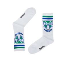 Foot-ies New Zealand Warriors Sneaker Socks 2 Pack, , bcf_hi-res