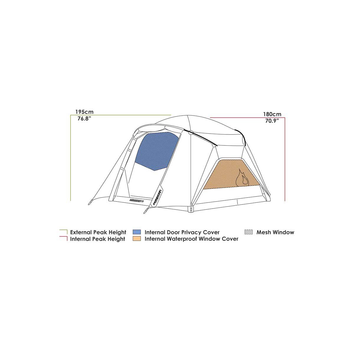 Zempire Aerospeed 4 Air Tent, , bcf_hi-res