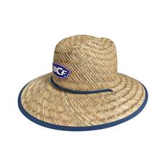 BCF Youth Straw Hat - Fish Print, , bcf_hi-res