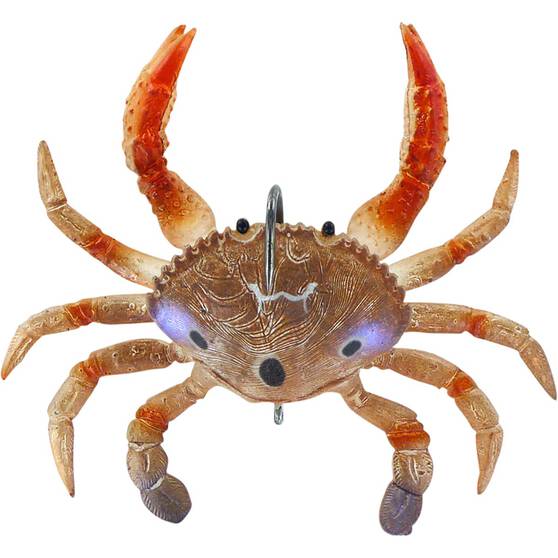 Chasebaits Smash Crab Junior Soft Plastic Lure 75mm 3 Spot, 3 Spot, bcf_hi-res