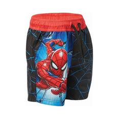 Marvel Kids' Spiderman Boardshorts, Black, bcf_hi-res