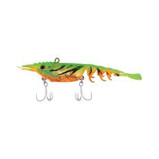 Berkley Shimma Shrimp Soft Vibe Lure 100mm Fire Tiger Shrimp, Fire Tiger Shrimp, bcf_hi-res