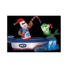 BCF Inflatable Santa In Boat, , bcf_hi-res