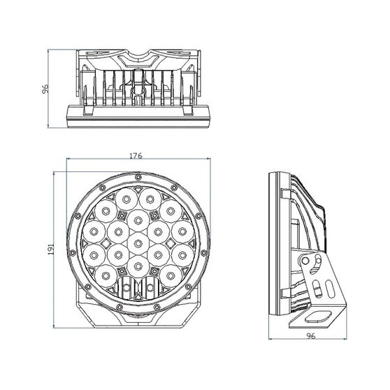 Xtm 7 Led Driving Lights