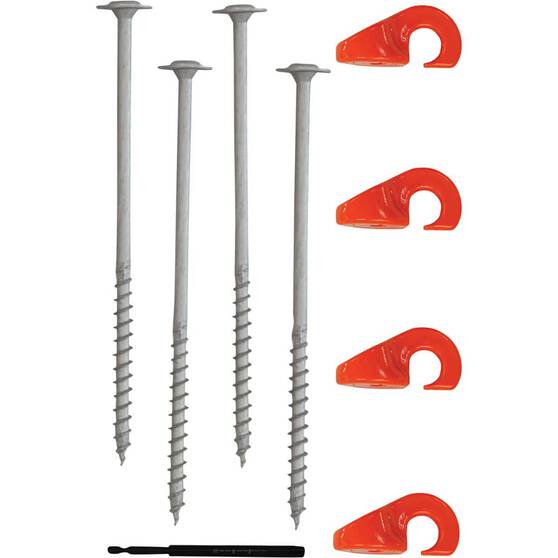 Ezy Anchor Outback Peg 200mm 4 Pack, , bcf_hi-res