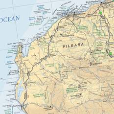 Hema Australia Road and Terrain Map, , bcf_hi-res