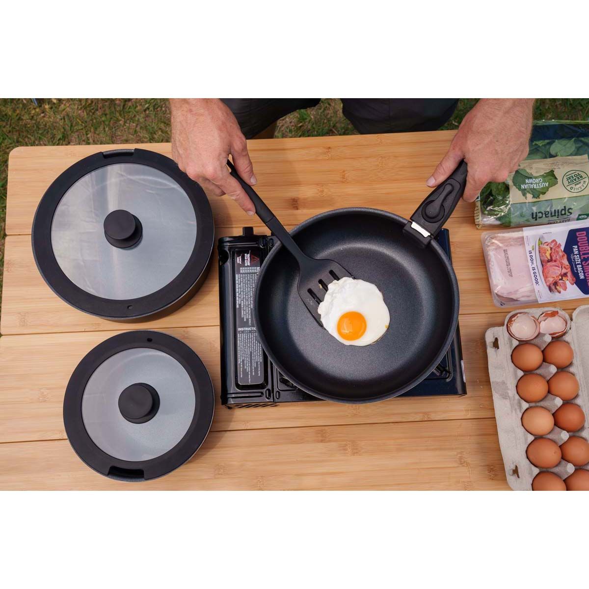 Wanderer Non-Stick Aluminum 6 Piece Cook Set, , bcf_hi-res