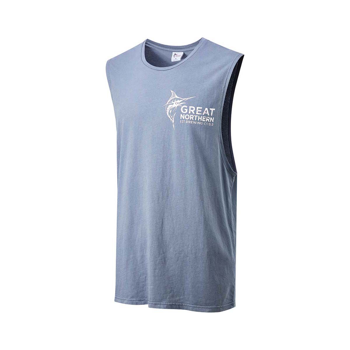 The Great Northern Brewing Co. Men's Muscle Tank Navy S, , bcf_hi-res