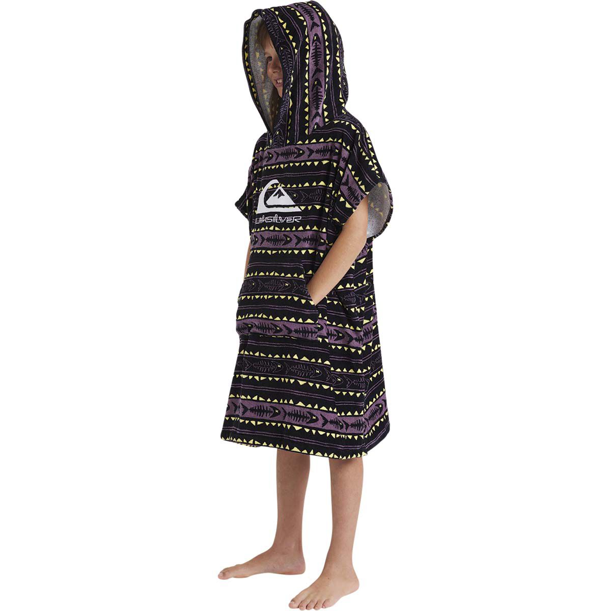 Quiksilver Youth Omni Bones Hooded Towel, , bcf_hi-res