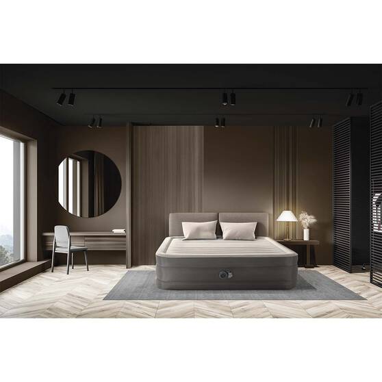 Intex TruAire® Luxury Built-In Pump Queen Air Bed, , bcf_hi-res