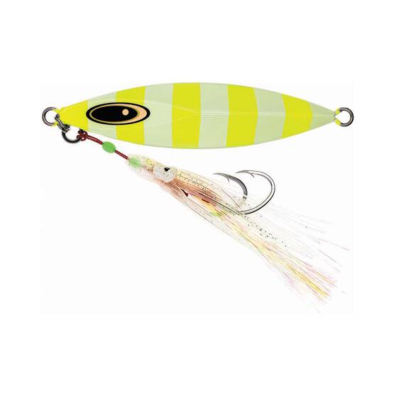 Vexed Dhu Drop Rigged Jig Lure 150g Chartreuse Glow, Chartreuse Glow, bcf_hi-res