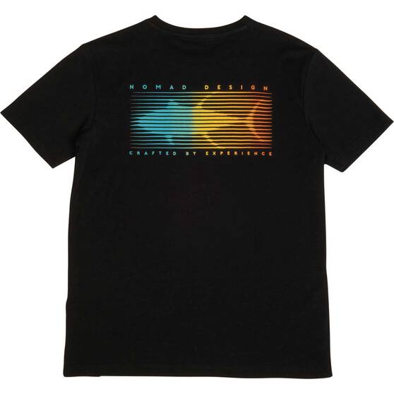 Nomad Men’s Tuna Mirage Short Sleeve Tee, Black, bcf_hi-res